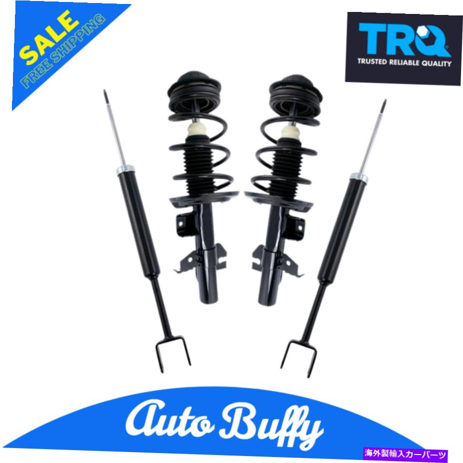 サスペンション TRQ完全なロードされたストラットスプリングアセンブリショックフロントリアキットセット4PCフィットダート TRQ Complete Loaded Strut Spring Assembly Shock Front Rear Kit Set 4pc Fits Dart【並行輸入品】|Us Custom Parts Shop USDM