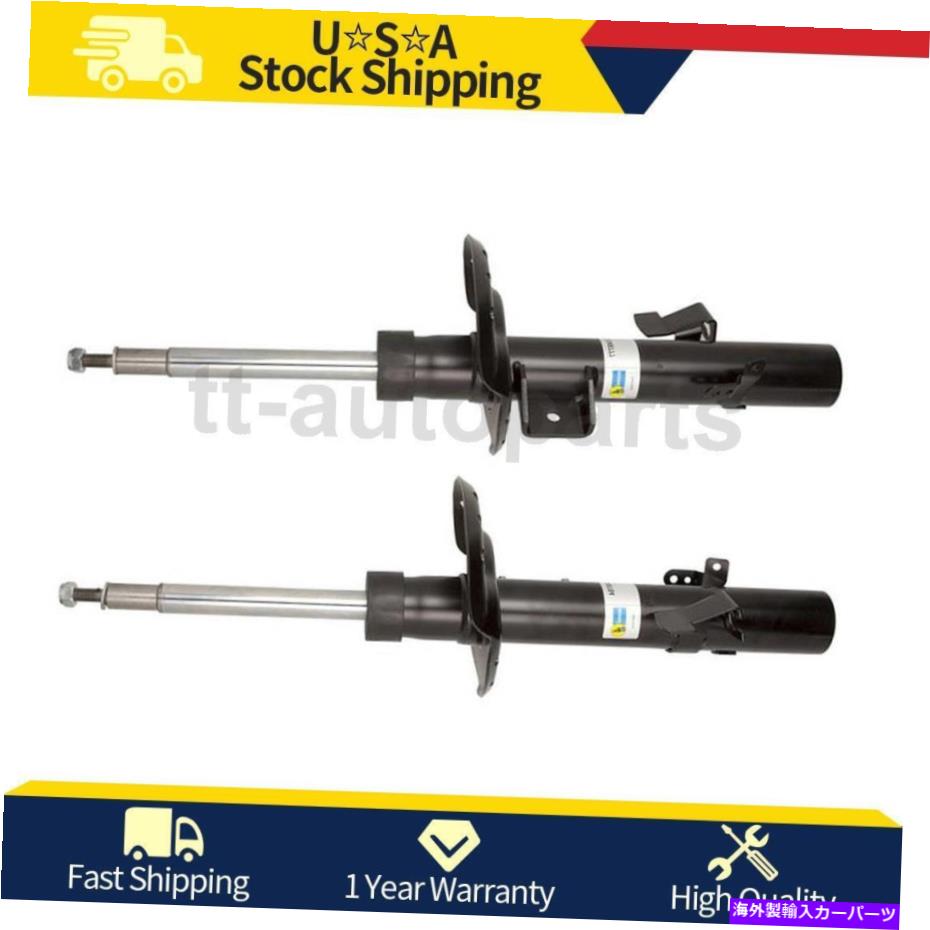 サスペンション 2PCビルシュタインフロント左右ストラット2014-2016ランドローバーレンジローバーエヴォーク 2PC Bilstein Front Left Right Struts For 2014-2016 Land Rover Range Rover Evoque【並行輸入品】