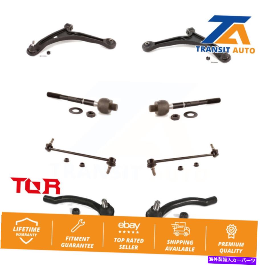 サスペンション ホンダパイロットアキュラのフロントコントロールアームとボールのジョイントタイロッドエンドリンクキット(8PC) Front Control Arm & Ball Joint Tie Rod End Link Kit (8Pc) For Honda Pilot Acura【並行輸入品】|Us Custom Parts Shop USDM