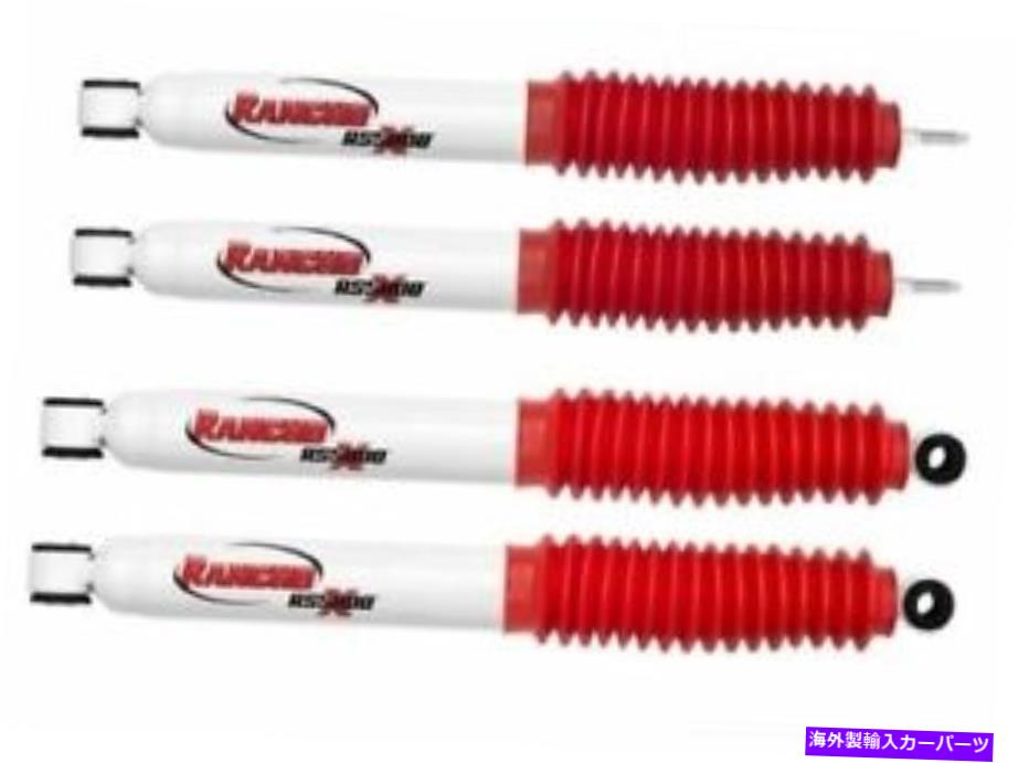 サスペンション RanchoRS5000Xフロント＆リアショック2005-2016 Ford F-350 Super Duty 4WDなしリフト Rancho RS5000X Front & Rear Shocks 2005-2016 Ford F-350 Super Duty 4WD No Lift【並行輸入品】｜Us Custom Parts Shop USDM
