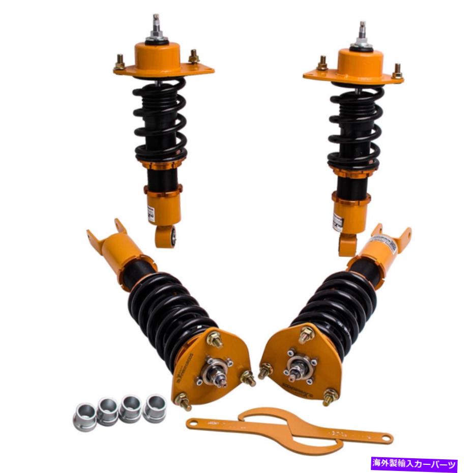 サスペンション Mazda RX-8 2004-2011 Struts Shocksサスペンションの24ウェイレースコイルオーバーキット 24 Way Racing Coilovers Kit For Mazda RX-8 2004-2011 Struts Shocks Suspension【並行輸入品】