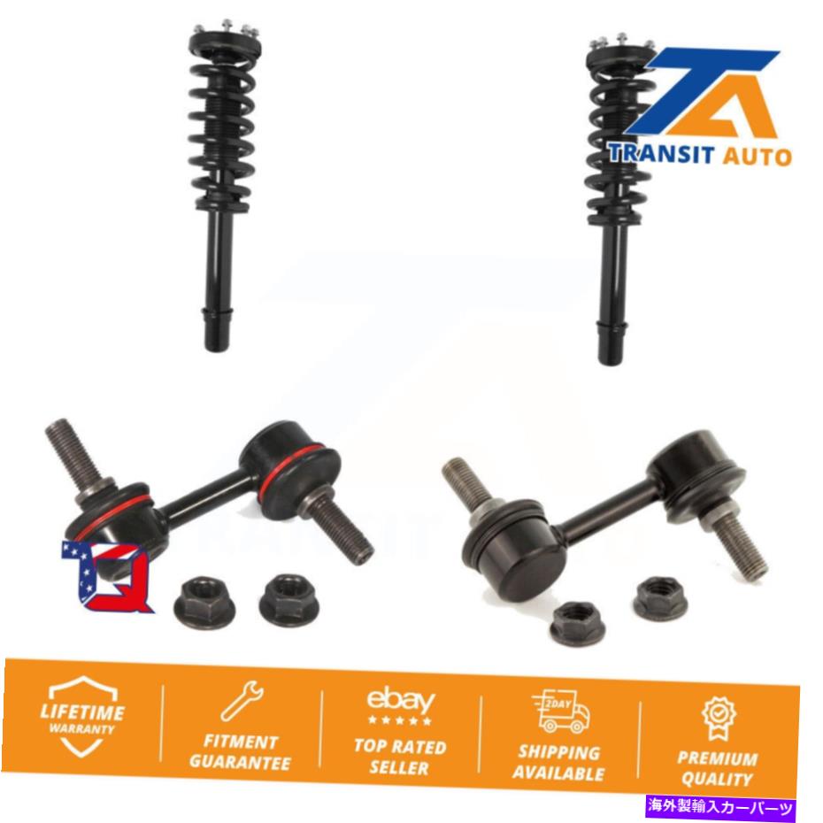 サスペンション 2004年から2006年のAcura TLのフロントコンプリートショックアセンブリとTORリンクキット Front Complete Shock Assembly And TOR Link Kit For 2004-2006 Acura TL【並行輸入品】｜Us Custom Parts Shop USDM