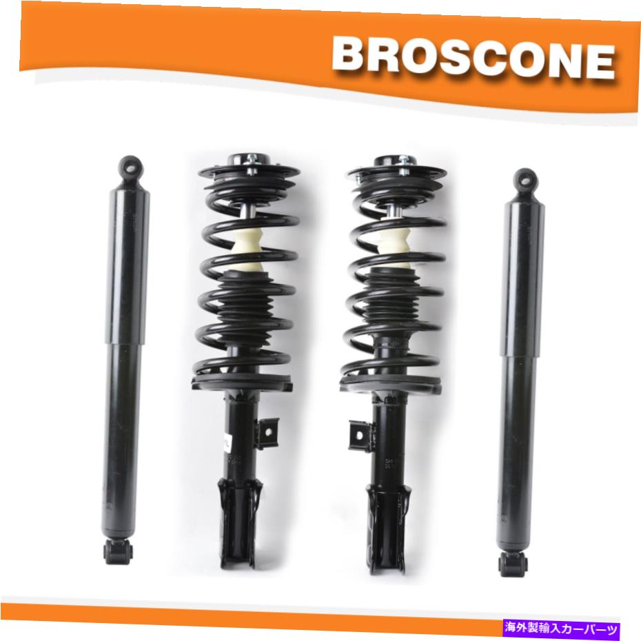 サスペンション 07-10シボレーequinox用のフロントコンプリートアセンブリ +リアショックアブソーバーセット Front Complete Strut Assembly +Rear Shock Absorber Set for 07-10 Chevy Equinox【並行輸入品】｜Us Custom Parts Shop USDM
