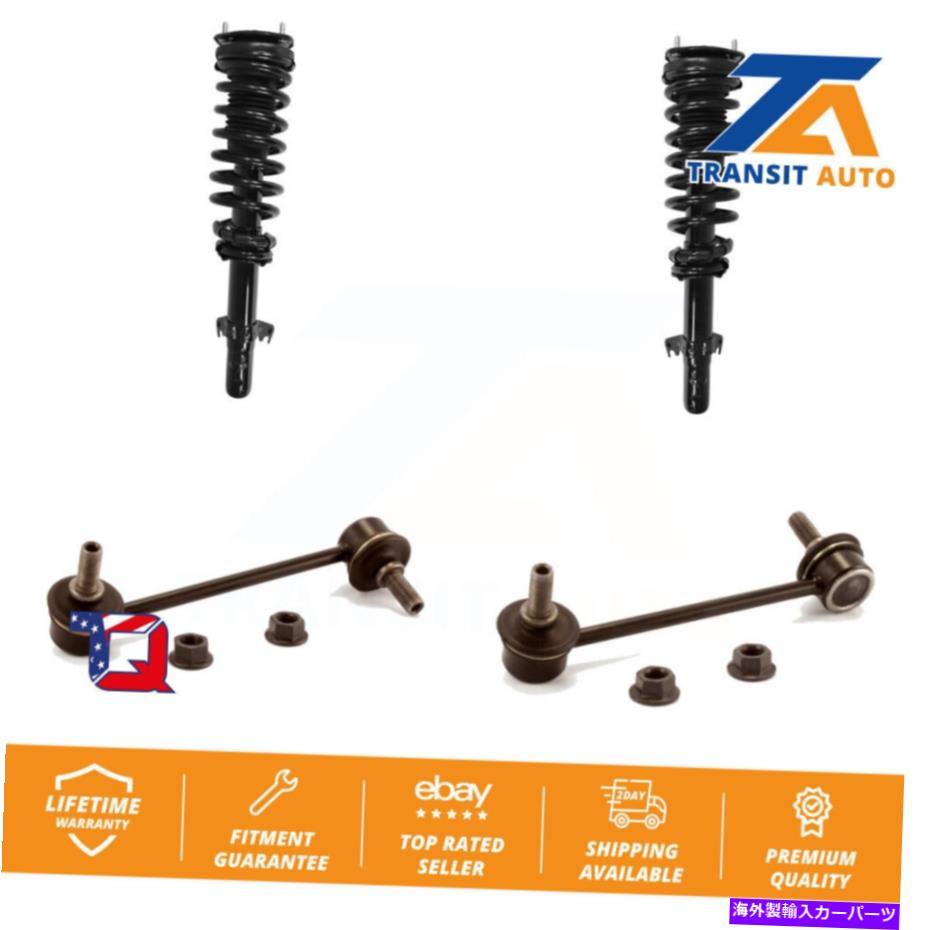 サスペンション Ford Fusion Mazda 6 Mercury Milan Lincoln用のフロントショックアセンブリ&TQリンクキット Front Shock Assembly & TQ Link Kit For Ford Fusion Mazda 6 Mercury Milan Lincoln【並行輸入品】|Us Custom Parts Shop USDM