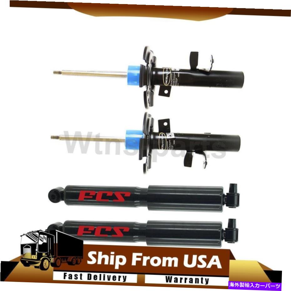 サスペンション 2014-2018 Ford Transit Connect 4Xサスペンションストラット、ショックアブソーバーキット Fits 2014-2018 Ford Transit Connect 4x Suspension Strut,Shock Absorber Kit【並行輸入品】