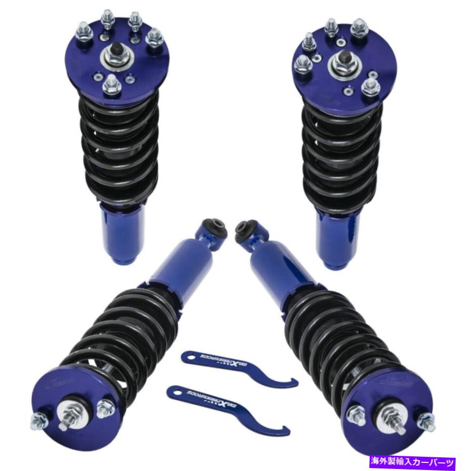 サスペンション Honda Accord 2003-2007ツインチューブサスペンションショックのMaxPeedingrodsコイルオーバー MaXpeedingrods Coilovers For Honda Accord 2003-2007 Twin-Tube Suspension Shocks【並行輸入品】｜Us Custom Parts Shop USDM