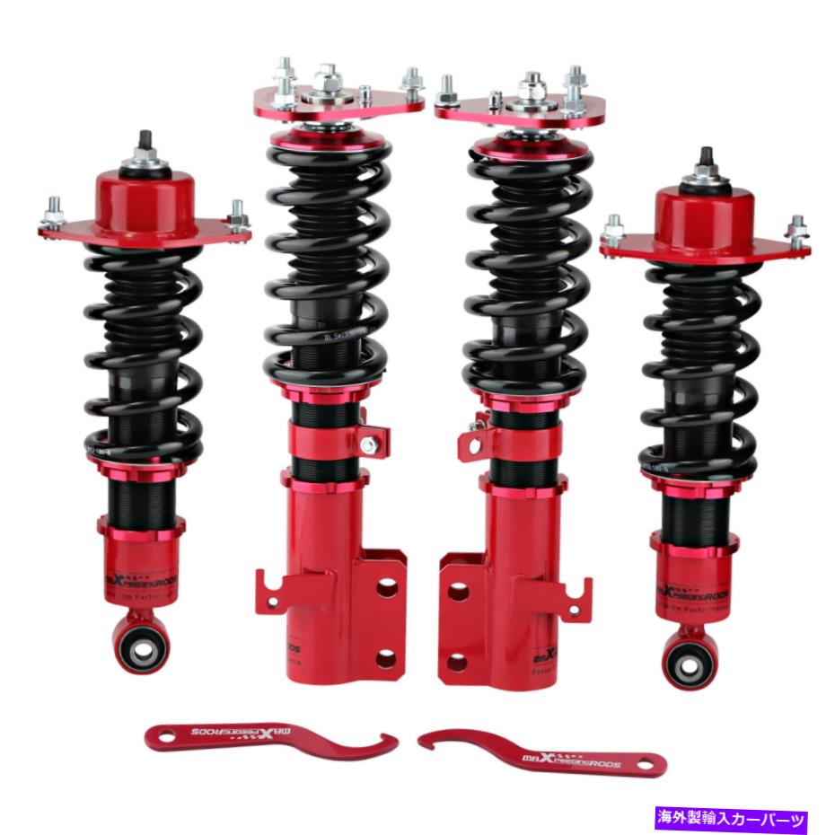 サスペンション トヨタセリカのコイルオーバーキット2000-2006サスペンションショックストラットアジュの高さ Coilovers Kits For Toyota Celica 2000-2006 Suspension Shock Struts Adj Height【並行輸入品】|Us Custom Parts Shop USDM