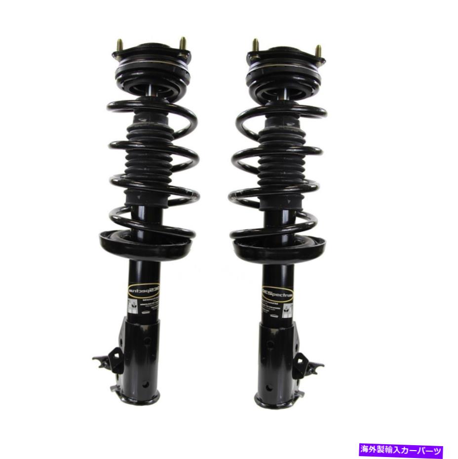 サスペンション ホンダシビッククーペ06-11用の2つのフロントモンローストラットとコイルスプリングキットのペアセット Pair Set of 2 Front Monroe Strut and Coil Spring Kit For Honda Civic Coupe 06-11【並行輸入品】
