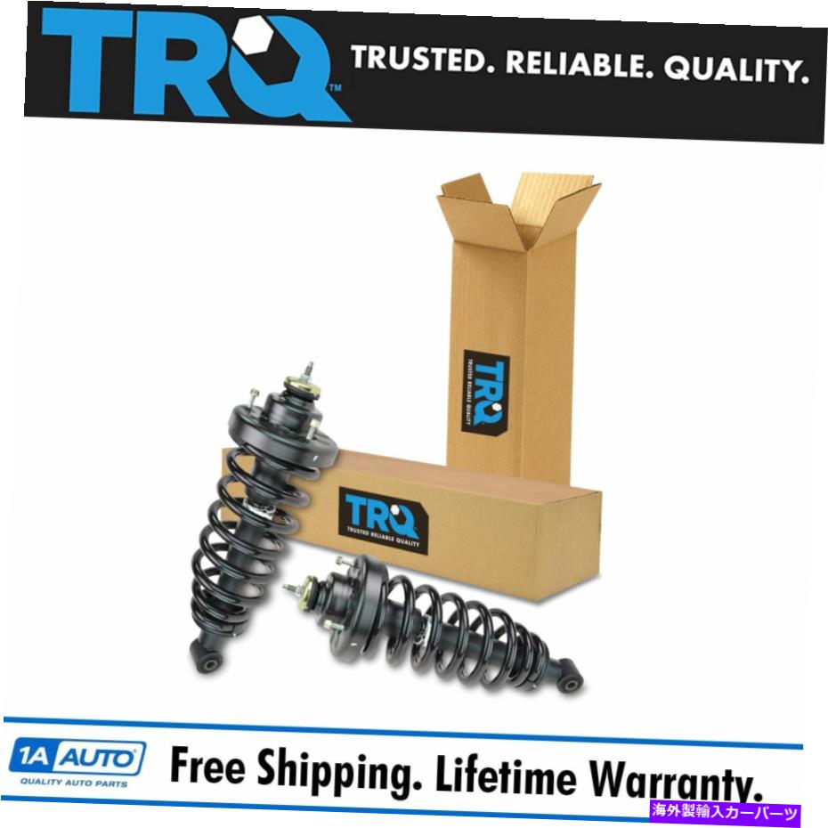 サスペンション TRQ Explorer Mountaineer用の完全なショックストラットスプリングアセンブリリアペアセット TRQ Complete Shock Strut Spring Assembly Rear Pair Set for Explorer Mountaineer【並行輸入品】|Us Custom Parts Shop USDM