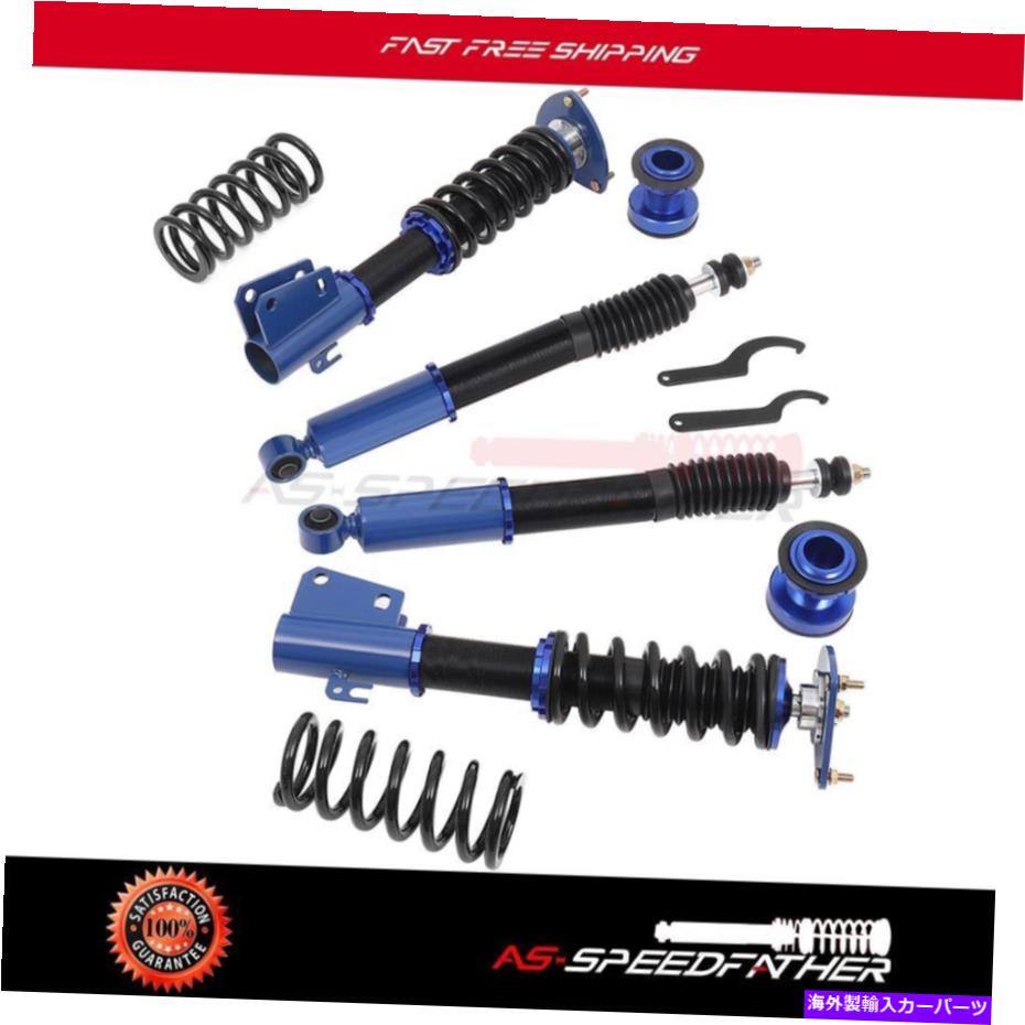 サスペンション 4xコイルオーバーストラットショックサスペンションadjの高さscion xb 2004-2006米国モデル 4x Coilovers Struts Shocks Suspension Adj Height For Scion XB 2004-2006 US model【並行輸入品】