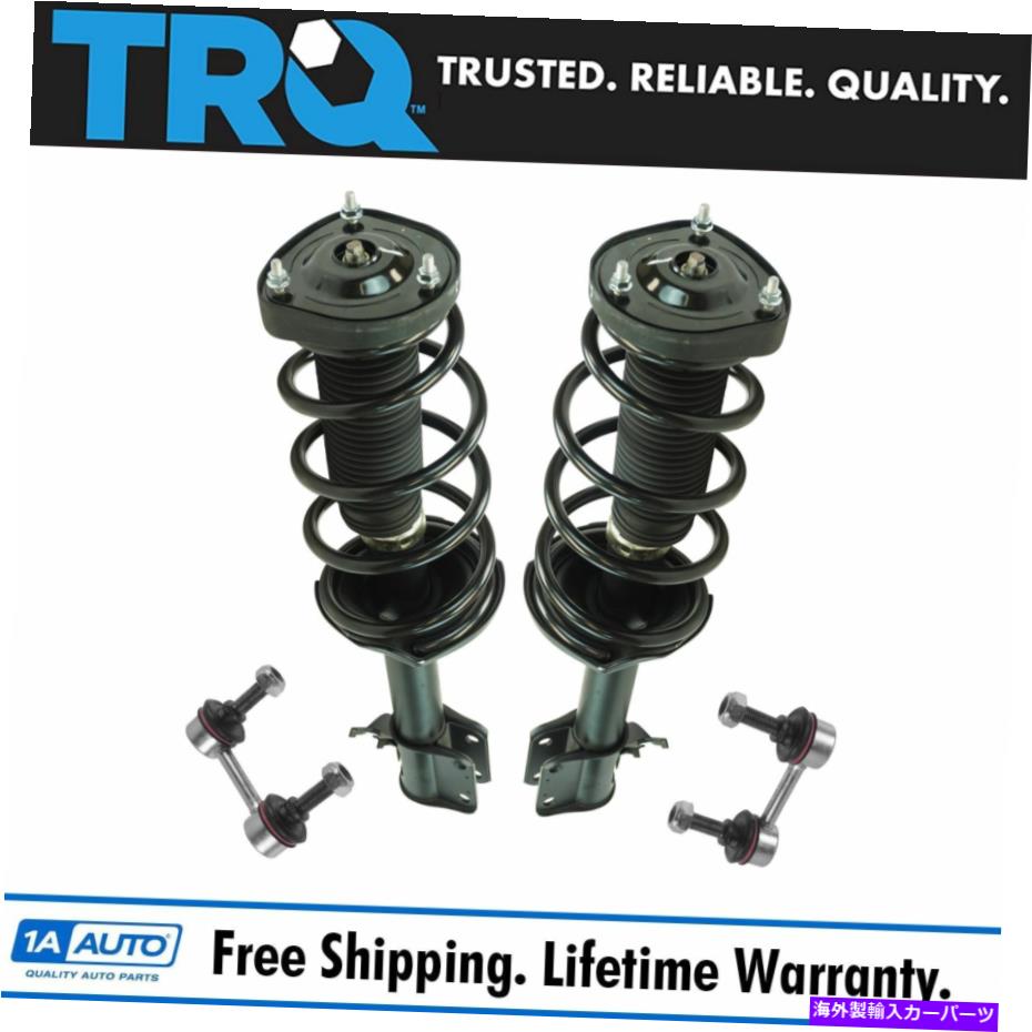 サスペンション TRQ 4PCリアコンプリートストラットアセンブリとスウェイバーリンクセットキットスバルフォレスター TRQ 4pc Rear Complete Strut Assembly & Sway Bar Link Set Kit for Subaru Forester【並行輸入品】｜Us Custom Parts Shop USDM