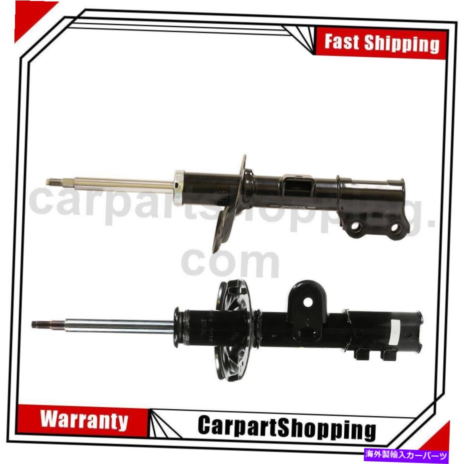 サスペンション 2つのモンローショック＆ストラットサスペンションストラットフロントフロント2011-2016 2 Monroe Shocks & Struts Suspension Struts Front For Hyundai 2011-2016【並行輸入品】