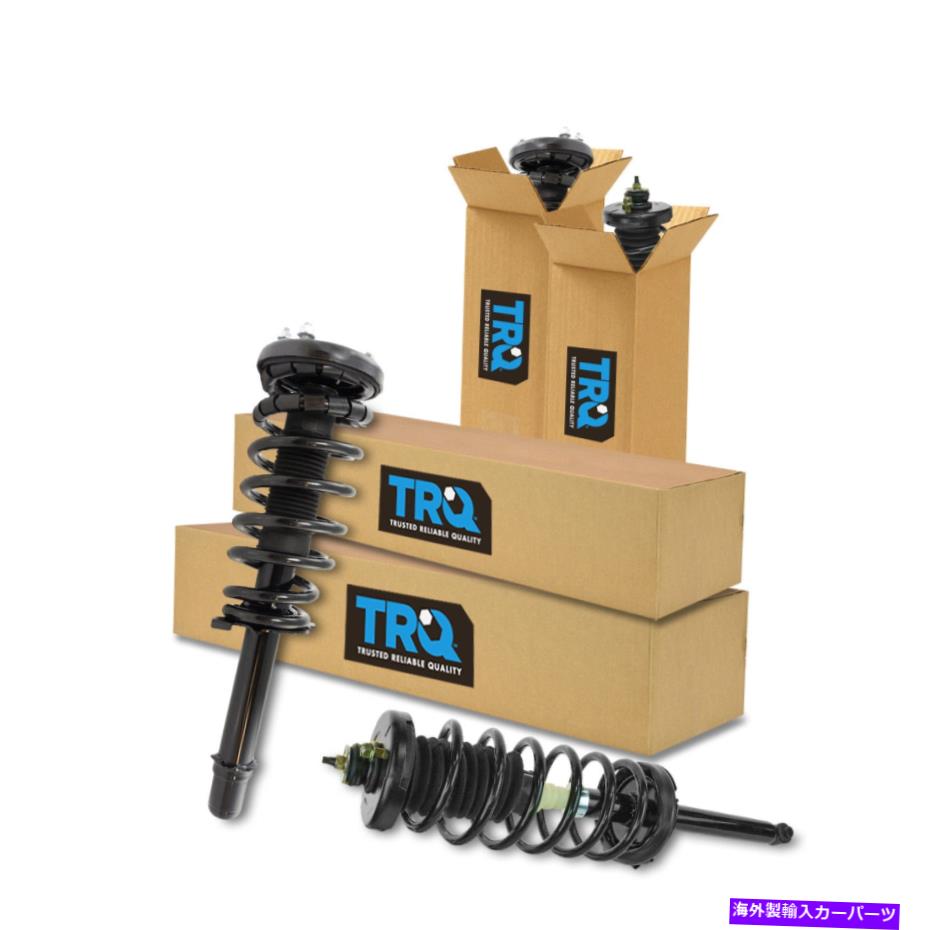 サスペンション TRQ 4ピースフロント＆リアコンプリートロードストラット＆スプリングアセンブリキットfor Acura TRQ 4 Piece Front & Rear Complete Loaded Strut & Spring Assembly Kit for Acura【並行輸入品】