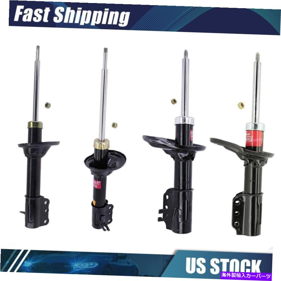サスペンション Kyb Shocks＆Struts Suspents Strut4xフィット1997年から2002年のFord Escort KYB Shocks & Struts Suspension Strut 4x fits from 1997 to 2002 Ford Escort【並行輸入品】