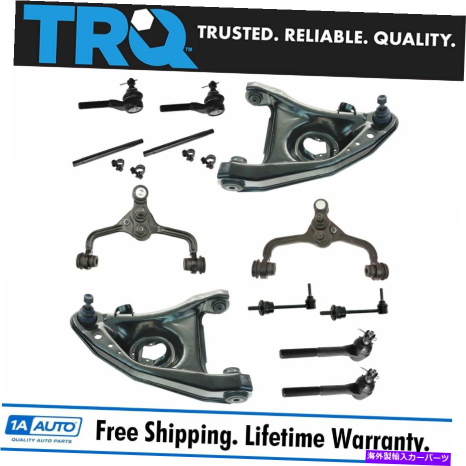 【楽天市場】サスペンション フロントコントロールアームボールジョイントスウェイバーリンクタイロッドステアリングサスペンションキット12pc