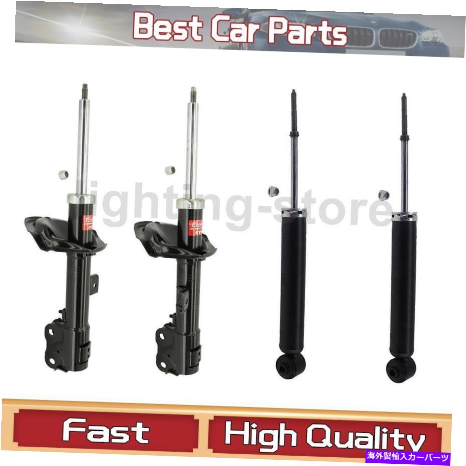 サスペンション リアフロントショックアブソーバーストラットKYBショックとストラットは三菱2009-2013 Rear Front Shock Absorber Struts KYB Shock and Struts Fits Mitsubishi 2009-2013【並行輸入品】｜Us Custom Parts Shop USDM