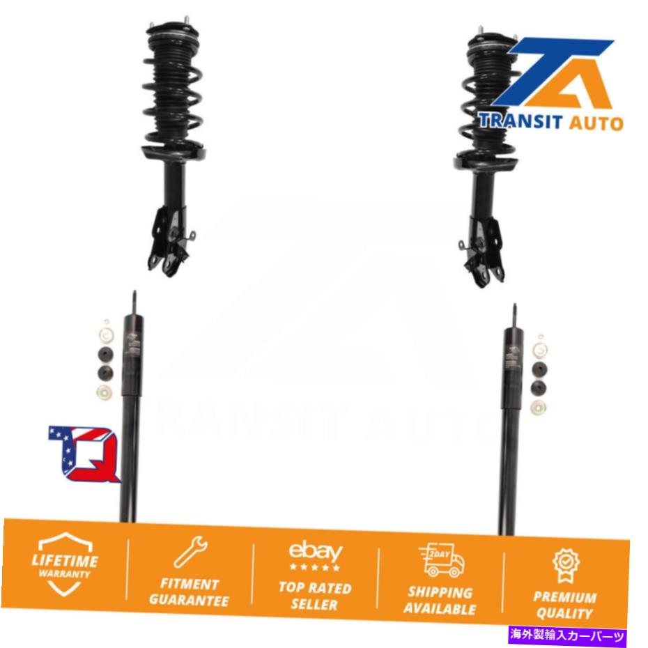 サスペンション フロントリアコンプリートショックストラットコイルスプリングマウントキットホンダシビックアキュラCSX Front Rear Complete Shocks Strut Coil Spring Mount Kit For Honda Civic Acura CSX【並行輸入品】|Us Custom Parts Shop USDM