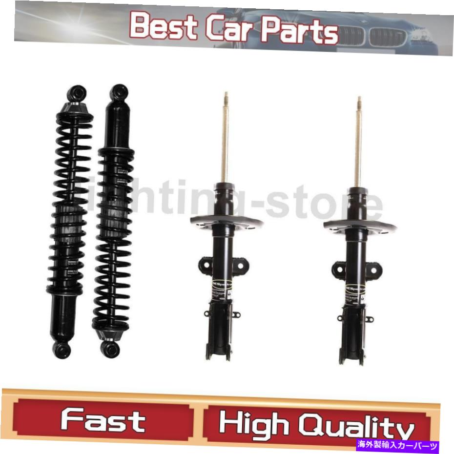 サスペンション フロントリアショックアブソーバーストラットモンローショック＆ストラットフィットダッジ2008-2019 3 PCS Front Rear Shock Absorber Strut Monroe Shocks & Struts Fit Dodge 2008-2019 3 pcs【並行輸入品】