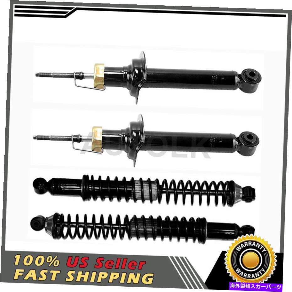 サスペンション モンロー(4)グランドチェロキー2005-2010ジープのフロントリアショックストラット Monroe (4) Front Rear Shocks Struts for Grand Cherokee 2005-2010 Jeep【並行輸入品】