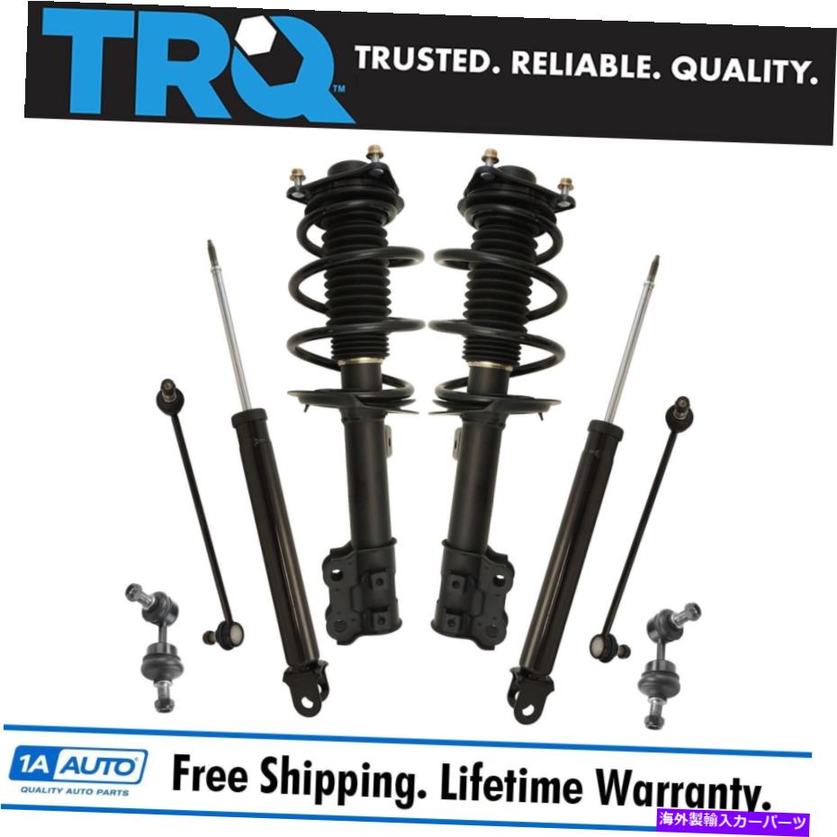 サスペンション TRQフロントリア完全なストラットスプリングアセンブリショックスウェイリンク8PCキットソナタ用 TRQ Front Rear Complete Strut Spring Assembly Shock Sway Link 8pc Kit for Sonata【並行輸入品】｜Us Custom Parts Shop USDM