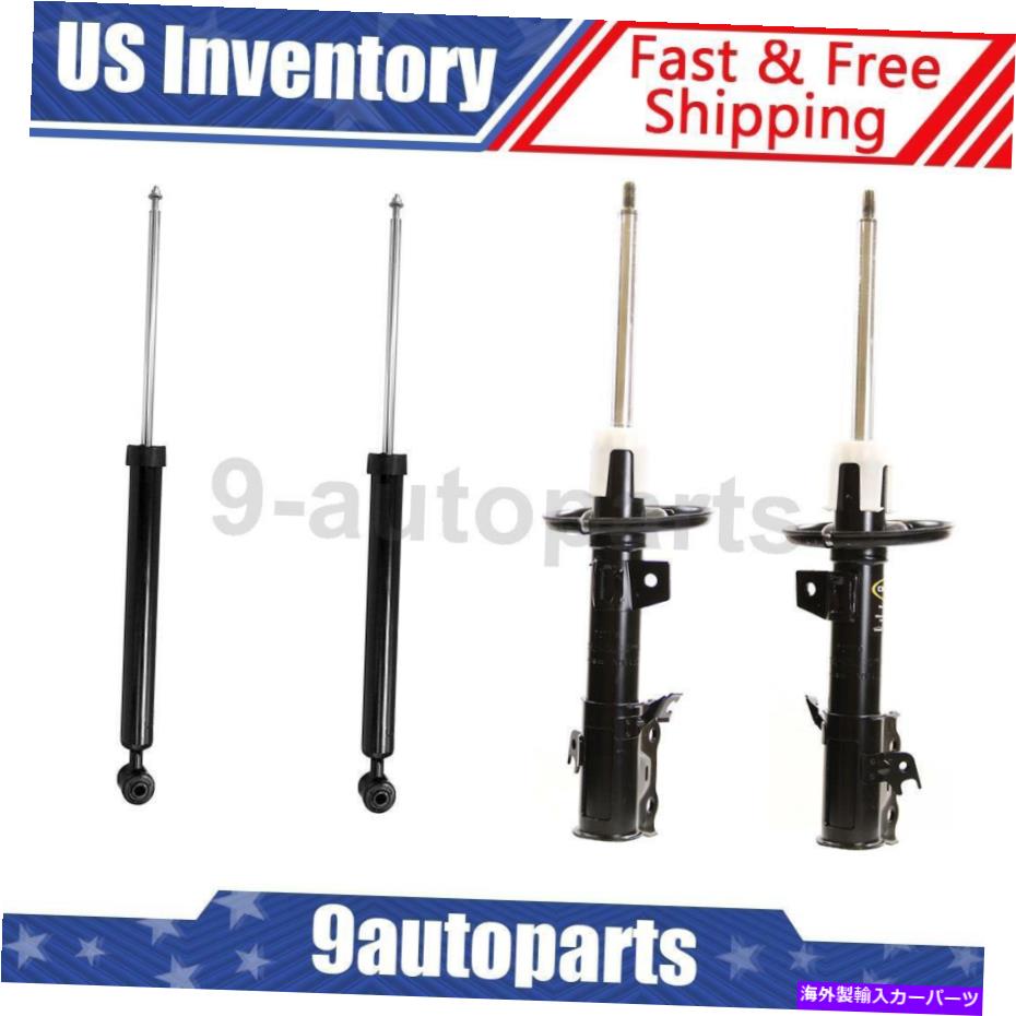 サスペンション モンローショックストラットストラットフロント＆リアセット4フィット2014-2019フォードフィエスタ Monroe Shocks Struts Front & Rear Set of 4 Fits 2014-2019 Ford Fiesta【並行輸入品】｜Us Custom Parts Shop USDM