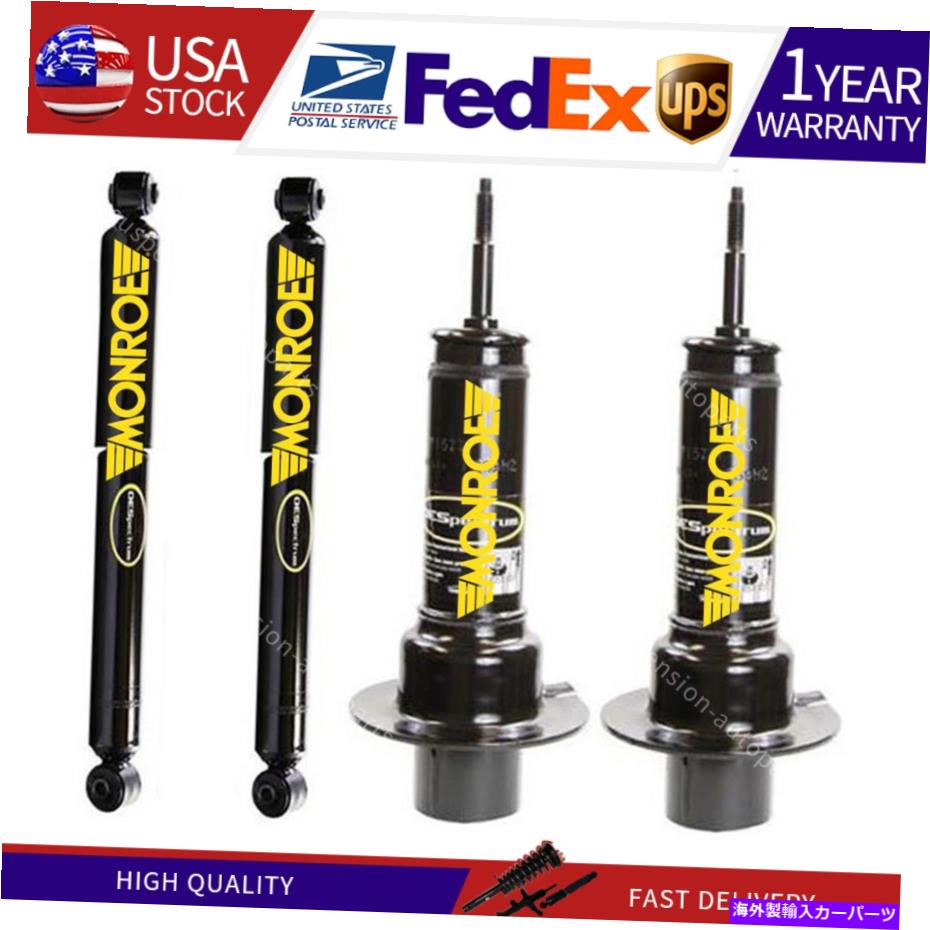 サスペンション ジープ4xモンローのショックとストラットショックとストラットルアーフロントショックアブソーバーに適合する Fits Jeep 4X Monroe Shocks and Struts Shocks and StrutsRear Front Shock Absorber【並行輸入品】