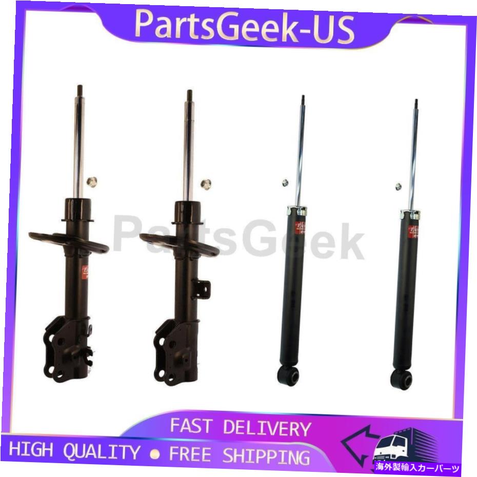 サスペンション 4xリアフロントショックアブソーバーKYBショック&ストラットに適合マツダCX-5 2013-2014 4x Rear Front Shock Absorber KYB Shocks & Struts fits Mazda CX-5 2013-2014【並行輸入品】|Us Custom Parts Shop USDM