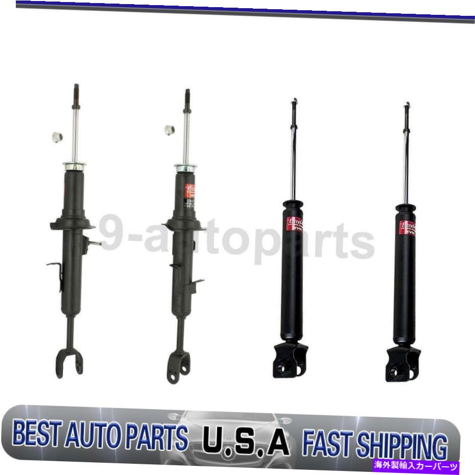 サスペンション KYBショックアブソーバーサスペンションストラットストラットフロントリア4 2003-06インフィニティG35 RWD KYB Shock Absorber Suspension Strut Front Rear 4 Of For 2003-06 Infiniti G35 RWD【並行輸入品】|Us Custom Parts Shop USDM