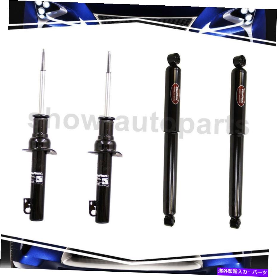 サスペンション モンローフロントリア4xショックアンドストラットフィットジープコマンダー2006-2010 Monroe Front Rear 4X Shock and Strut Fits Jeep Commander 2006-2010【並行輸入品】