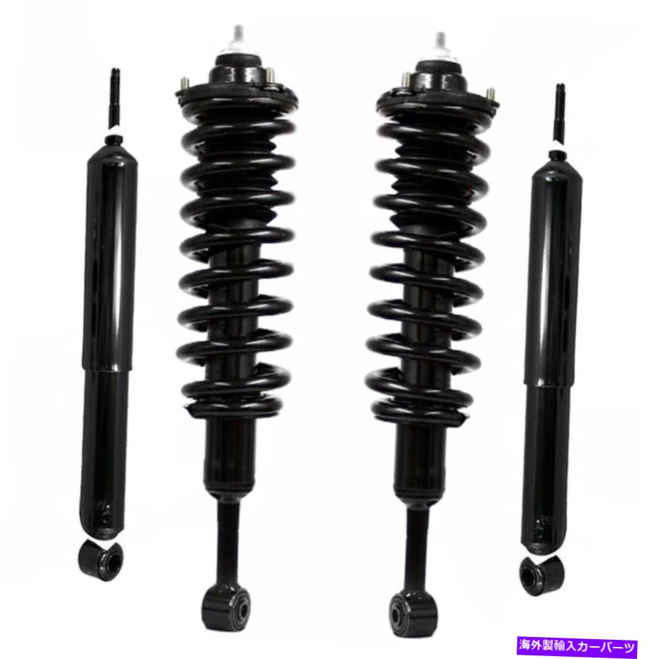 サスペンション 2005年から2015年のトヨタタコマのサスペンションストラットとショックアブソーバーアセンブリキット Suspension Strut and Shock Absorber Assembly Kit For 2005-2015 Toyota Tacoma【並行輸入品】