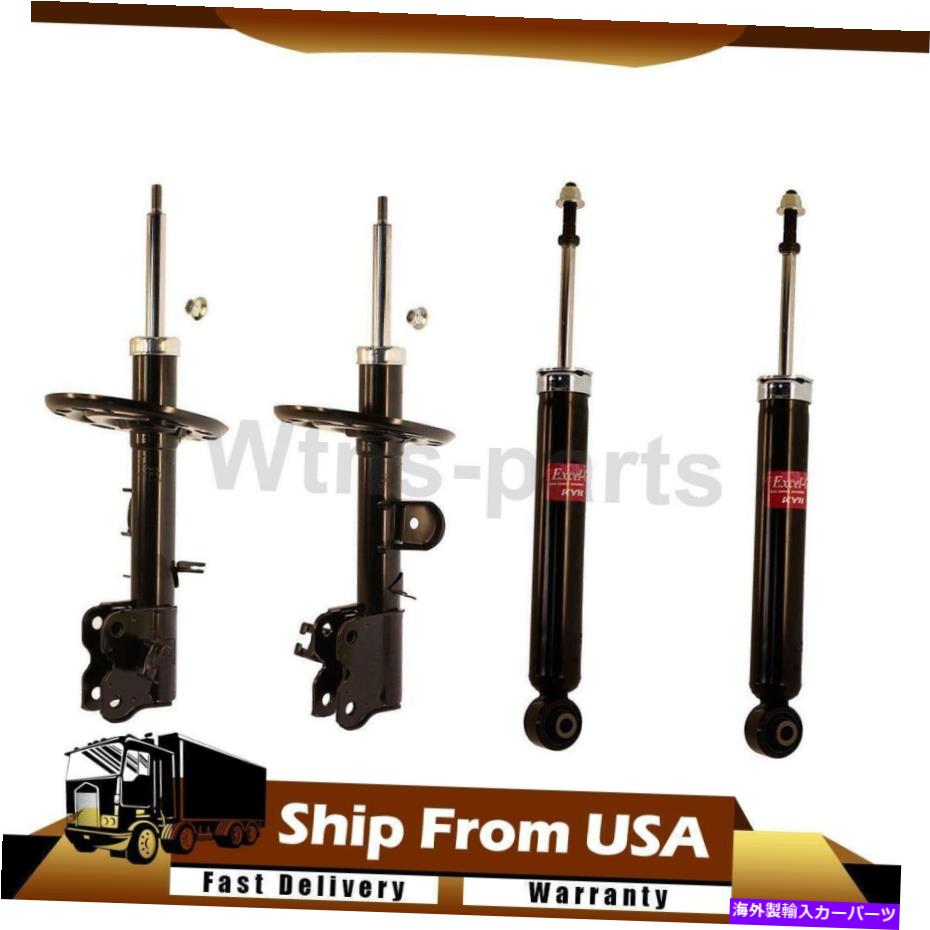 サスペンション KYBエクスククトリーフロントリアショック＆ストラット4PCSセット2014-2018 INFINITI QX60 KYB Excl-G Front Rear Shock & Struts 4pcs Set For 2014-2018 Infiniti QX60【並行輸入品】｜Us Custom Parts Shop USDM 114,840円