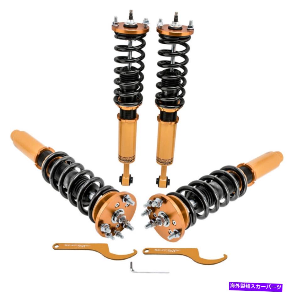 サスペンション ホンダアコード03-07 w/ adjのフルアセンブリコイルオーバーキットサスペンションキット。ダンパー Full Assembly Coilovers Kit Suspension Kit For Honda Accord 03-07 w/ Adj. Damper【並行輸入品】