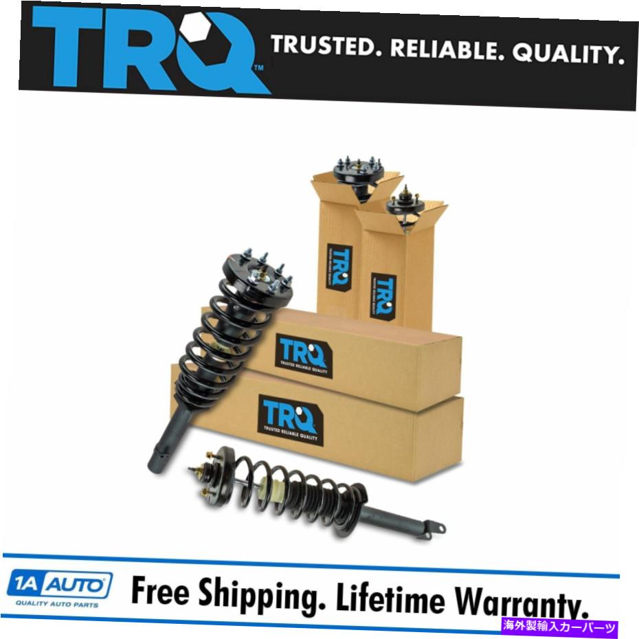 サスペンション TRQ完全なロードショックストラットスプリングアセンブリキット4PC 08-12ホンダアコード TRQ Complete Loaded Shock Strut Spring Assembly Kit 4pc for 08-12 Honda Accord【並行輸入品】 118,030円