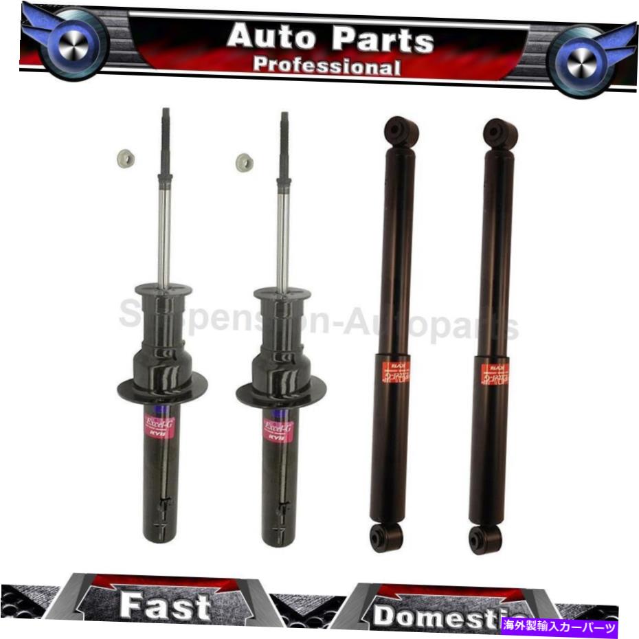 サスペンション 司令官4x Kyb Shocks＆Strutsフロントリアショックアブソーバーサスペンションストラット Fits Commander 4X KYB Shocks & Struts Front Rear Shock Absorber Suspension Strut【並行輸入品】