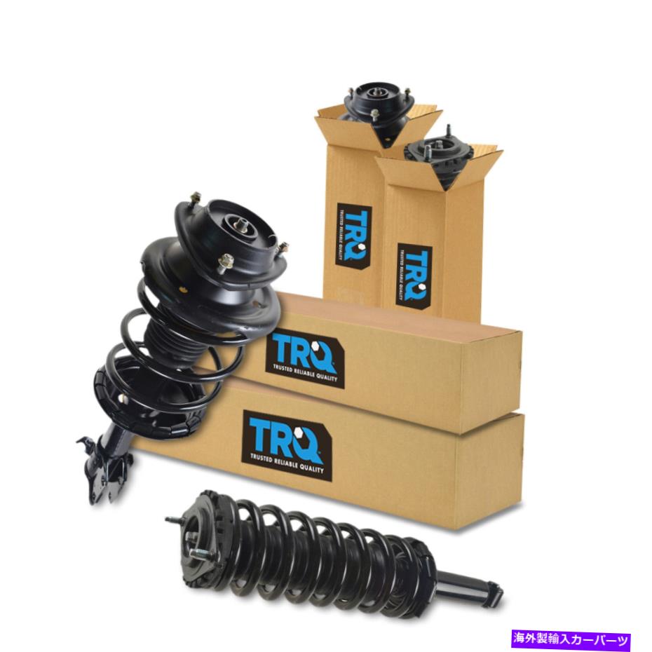 サスペンション TRQ完全なロードされたストラットスプリングアセンブリフロントリアキットセット4のアウトバック TRQ Complete Loaded Strut Spring Assembly Front Rear Kit Set of 4 for Outback【並行輸入品】