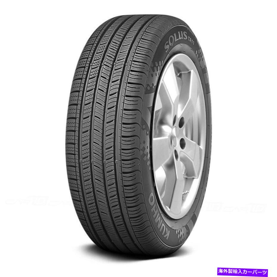 ホイール 4本セット 4つのタイヤ215 / 60R15 T Solus Ta11オールシーズン /燃料効率のKumhoセット Kumho Set of 4 Tires 215/60R15 T SOLUS TA11 All Season / Fuel Efficient【並行輸入品】