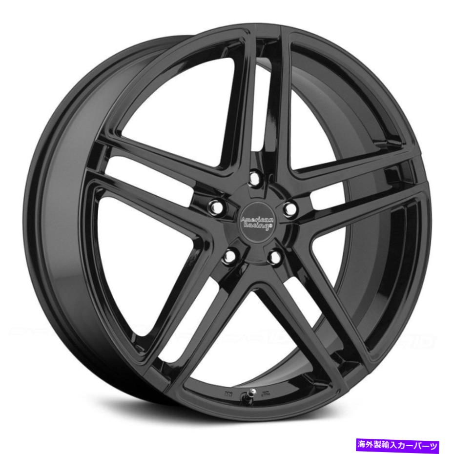 ホイール　４本セット American Racing AR907 1PCホイール16x7（40、5x114.3、72.56）4のブラックリムセット American Racing AR907 1PC Wheels 16x7 (40, 5x114.3, 72.56) Black Rims Set of 4【並行輸入品】｜Us Custom Parts Shop USDM