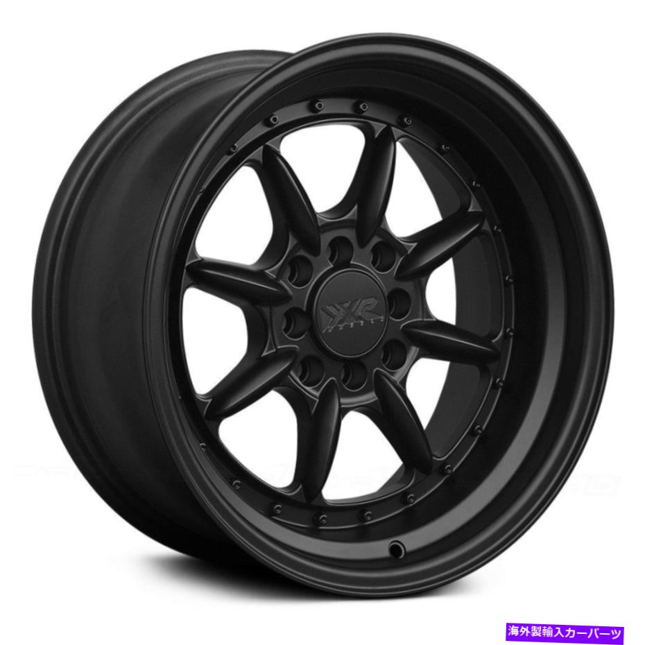 ホイール　４本セット xxr 2.5ホイール15x8（20、4x114.3、73.1）4のブラックリムセット XXR 2.5 Wheels 15x8 (20, 4x114.3, 73.1) Black Rims Set of 4【並行輸入品】｜Us Custom Parts Shop USDM