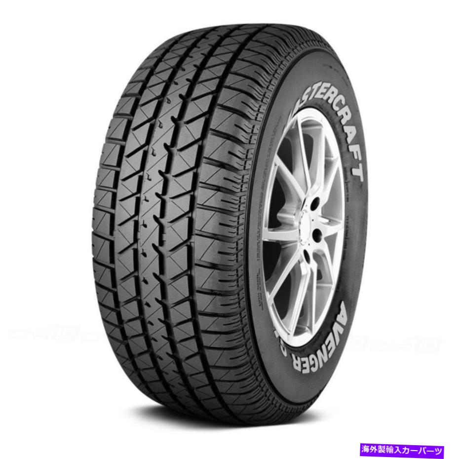 ホイール　４本セット 4つのタイヤP215/70R14 TアベンジャーG/Tオールシーズン/燃料効率のマスタークラフトセット Mastercraft Set of 4 Tires P215/70R14 T AVENGER G/T All Season / Fuel Efficient【並行輸入品】