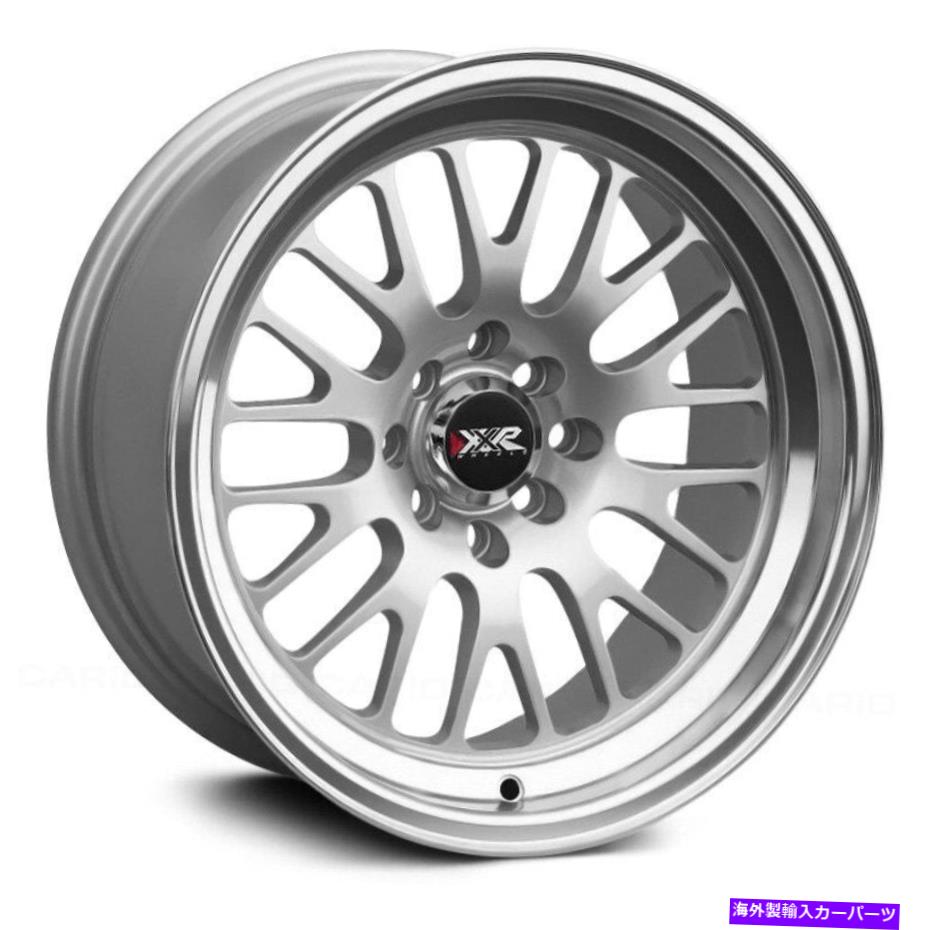 ホイール　４本セット XXR 531ホイール16x8（0、4x100、73.1）4のシルバーリムセット XXR 531 Wheels 16x8 (0, 4x100, 73.1) Silver Rims Set of 4【並行輸入品】