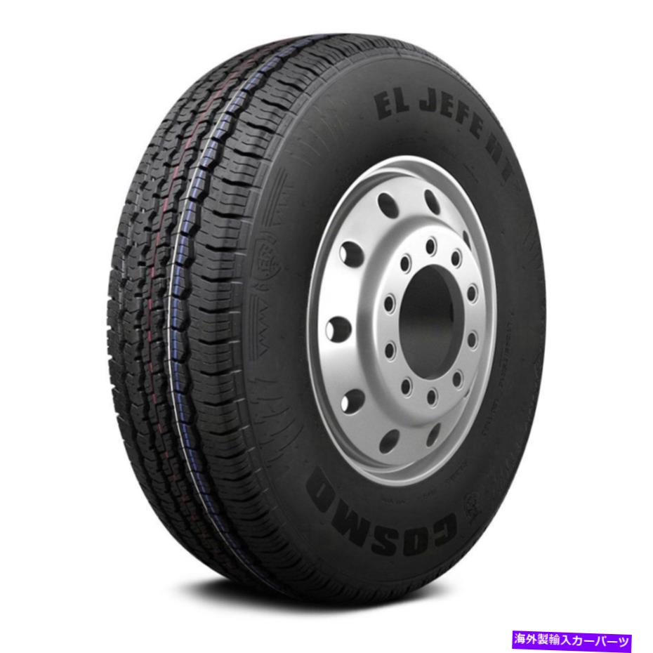 ホイール　４本セット 4つのタイヤLT235 / 80R17 Q EL JEFE HT2オールシーズン /トラック / SUVのコスモセット Cosmo Set of 4 Tires LT235/80R17 Q EL JEFE HT2 All Season / Truck / SUV【並行輸入品】