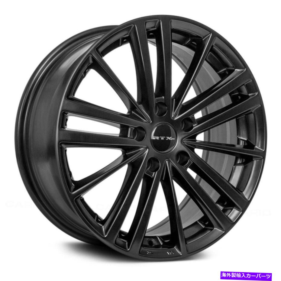ホイール　４本セット RTXコスモスホイール15x6.5（38、5x100、56.1）4のブラックリムセット RTX COSMOS Wheels 15x6.5 (38, 5x100, 56.1) Black Rims Set of 4【並行輸入品】 261,855円