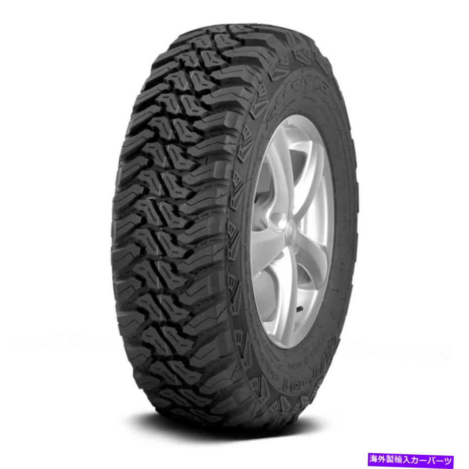 ホイール　４本セット 4つのタイヤLT235 / 75R15 Q MT-01すべての地形 /オフロード /マッドのアクセレラセット Accelera Set of 4 Tires LT235/75R15 Q MT-01 All Terrain / Off Road / Mud【並行輸入品】