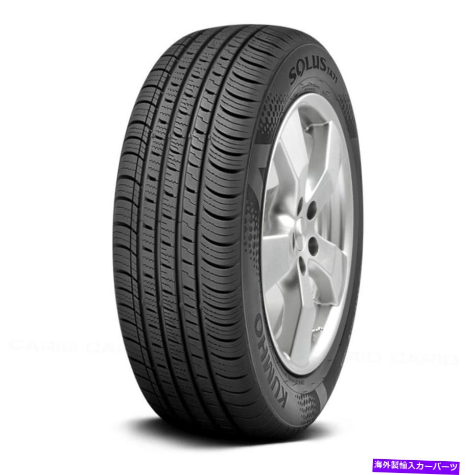 ホイール　４本セット 4つのタイヤ235 / 55R17 W Solus Ta71オールシーズン /燃料効率のKumhoセット Kumho Set of 4 Tires 235/55R17 W SOLUS TA71 All Season / Fuel Efficient【並行輸入品】
