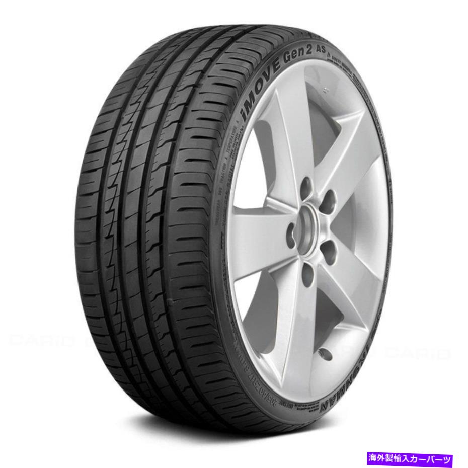 ホイール 4本セット 4つのタイヤのアイアンマンセット245 / 30ZR22 w imove gen2としてすべての季節 /燃料効率 Ironman Set of 4 Tires 245/30ZR22 W IMOVE GEN2 AS All Season / Fuel Efficient【並行輸入品】