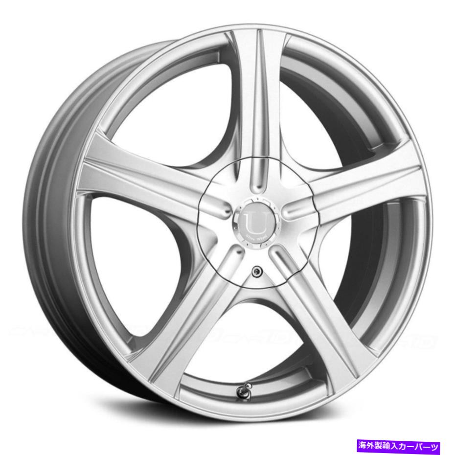 ホイール 4本セット Ultra 403Su Slalomホイール16x6.5(45、5x120.65、74.1)4のシルバーリムセット Ultra 403SU Slalom Wheels 16x6.5 (45, 5x120.65, 74.1) Silver Rims Set of 4【並行輸入品】|Us Custom Parts Shop USDM
