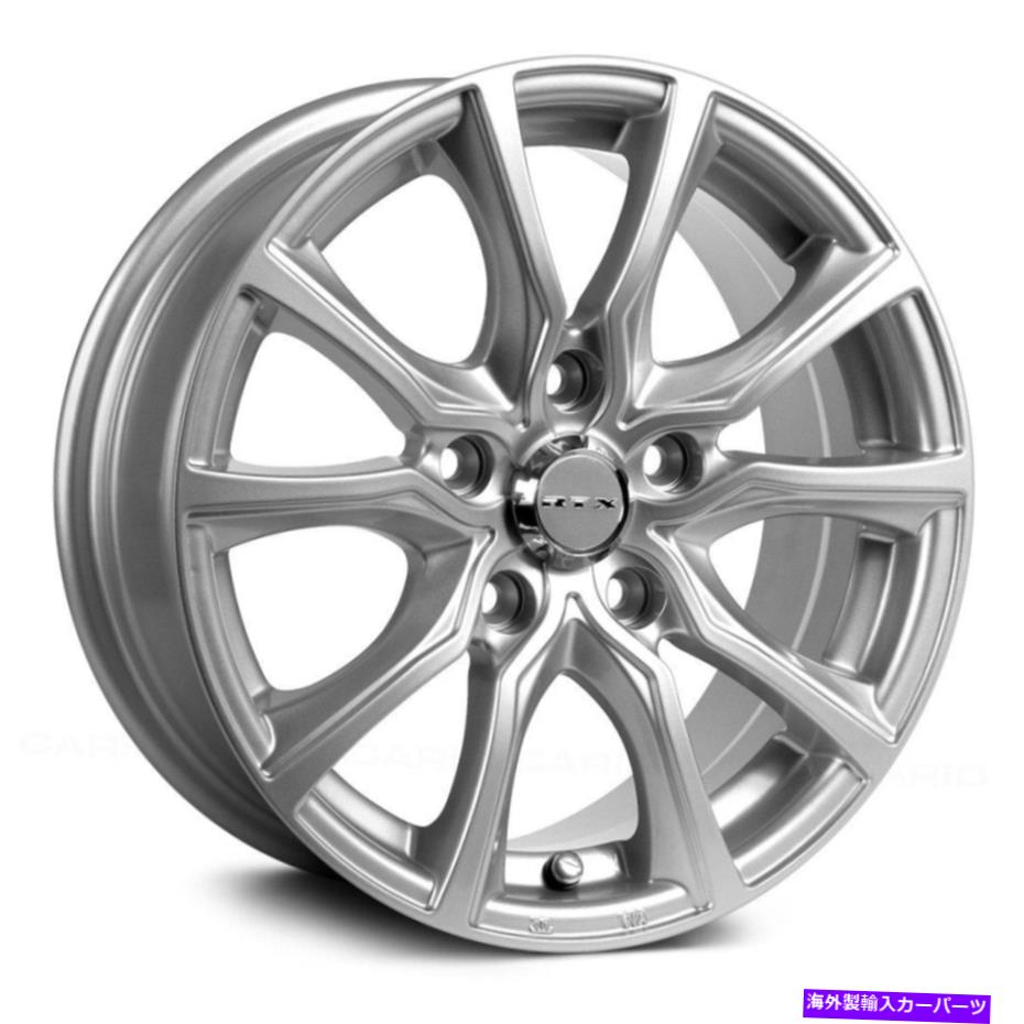 ホイール　４本セット RTX輪郭ホイール16x7（40、5x114.3、67.1）4のシルバーリムセット RTX Contour Wheels 16x7 (40, 5x114.3, 67.1) Silver Rims Set of 4【並行輸入品】｜Us Custom Parts Shop USDM