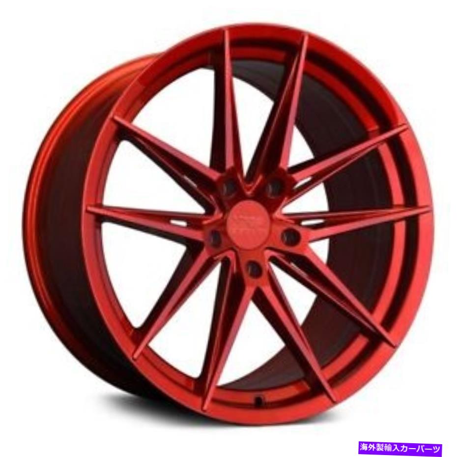 ホイール　４本セット XXR 577ホイール19x8.5（40、5x114.3、73.1）4の赤いリムセット XXR 577 Wheels 19x8.5 (40, 5x114.3, 73.1) Red Rims Set of 4【並行輸入品】｜Us Custom Parts Shop USDM