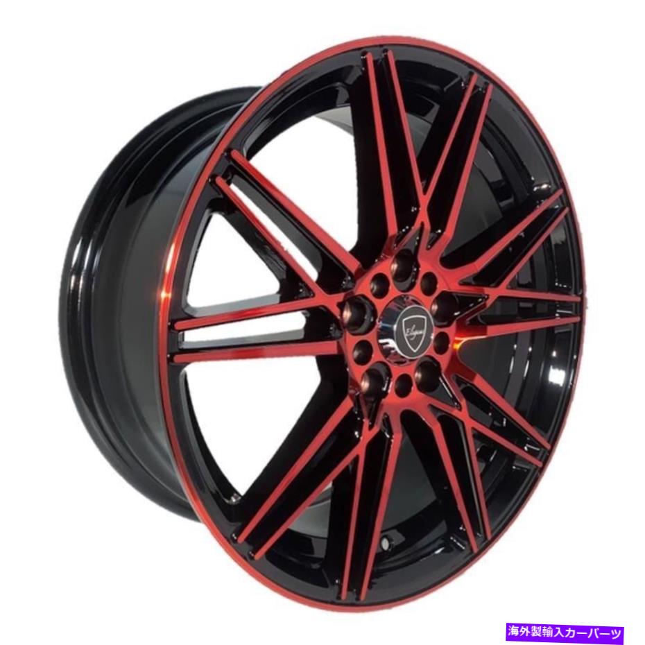 ホイール 4本セット エレガントなE005ホイール18x8(35、5x114.3、72.6)グロスリムセット4 Elegant E005 Wheels 18x8 (35, 5x114.3, 72.6) Gloss Rims Set of 4【並行輸入品】