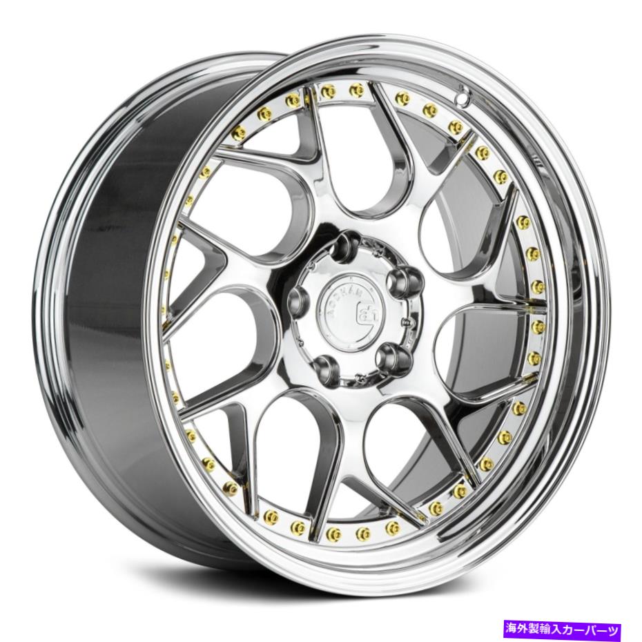 ホイール　４本セット Aodhan DS01ホイール18x9.5（30、5x114.3、73.1）4のChrome Rimsセット Aodhan DS01 Wheels 18x9.5 (30, 5x114.3, 73.1) Chrome Rims Set of 4【並行輸入品】｜Us Custom Parts Shop USDM